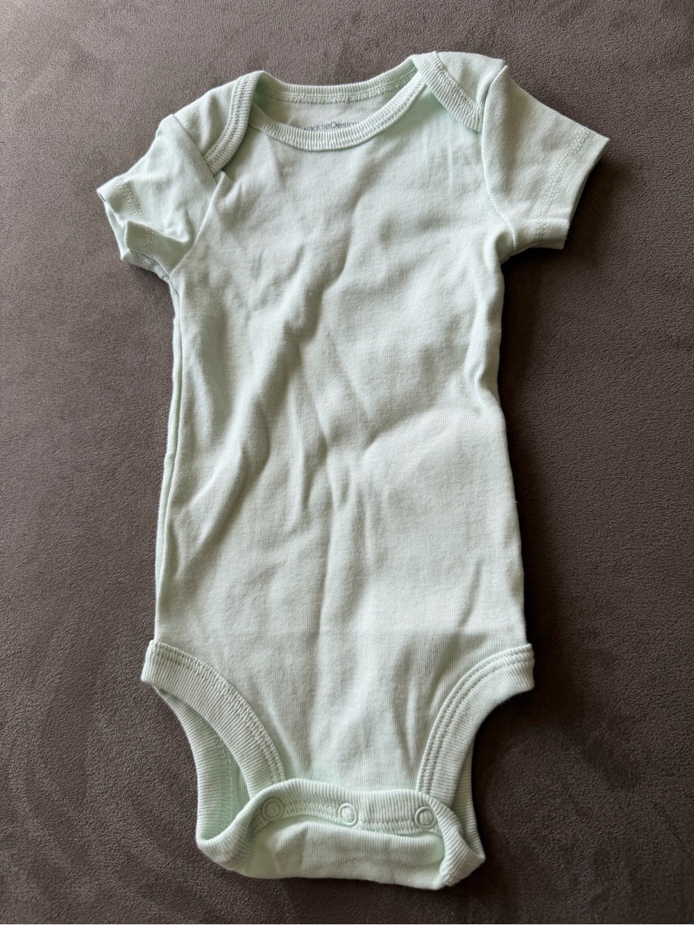 Free with purchase 🎉Swaddle Designs Pale Mint Short-Sleeve Baby One-Piece